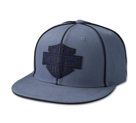 CASQUETTE AJUSTEE BAR & SHIELD - ENSIGN BLUE - HARLEY DAVIDSON - 