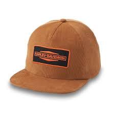 CASQUETTE VELOURS KAMEL - HARLEY DAVIDSON - 