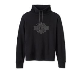 SWEAT A CAPUCHE FEMME BAR & SHIELD - HARLEY DAVIDSON - 