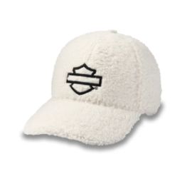 CASQUETTE EN SHERPA OPEN BAR & SHIELD