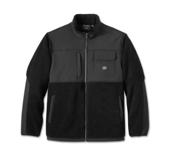 VESTE ZIPPEE EN SHERPA - HARLEY DAVIDSON - 