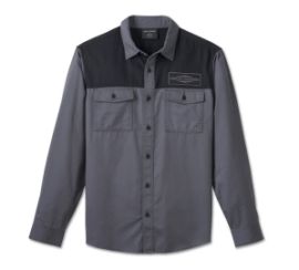 CHEMISE MANCHES LONGUES STACKED - HARLEY DAVIDSON -