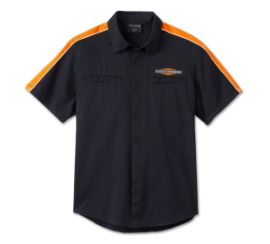 CHEMISE MANCHES COURTES STACKED - HARLEY DAVIDSON - 