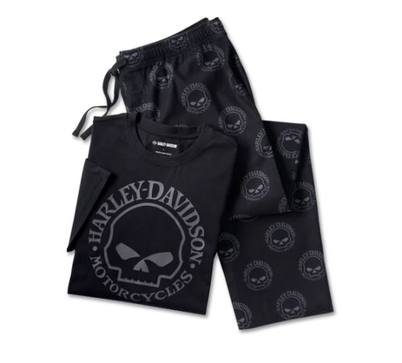 PYJAMA WILLIE G SKULL - HARLEY DAVIDSON - 