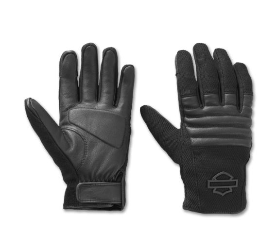 GANTS DYNA TRICOT ET CUIR - HARLEY DAVIDSON - 