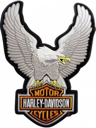 écusson support velours harley davidson aigle phénix Bruxelles - 1000 -  Pièces & Accessoires moto occasion avec Vivastreet - 225710577